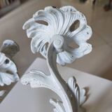 Pair of bronze light fixtures