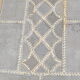 80s cowhide patchwork carpet