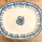 Grand plat Terre de fer