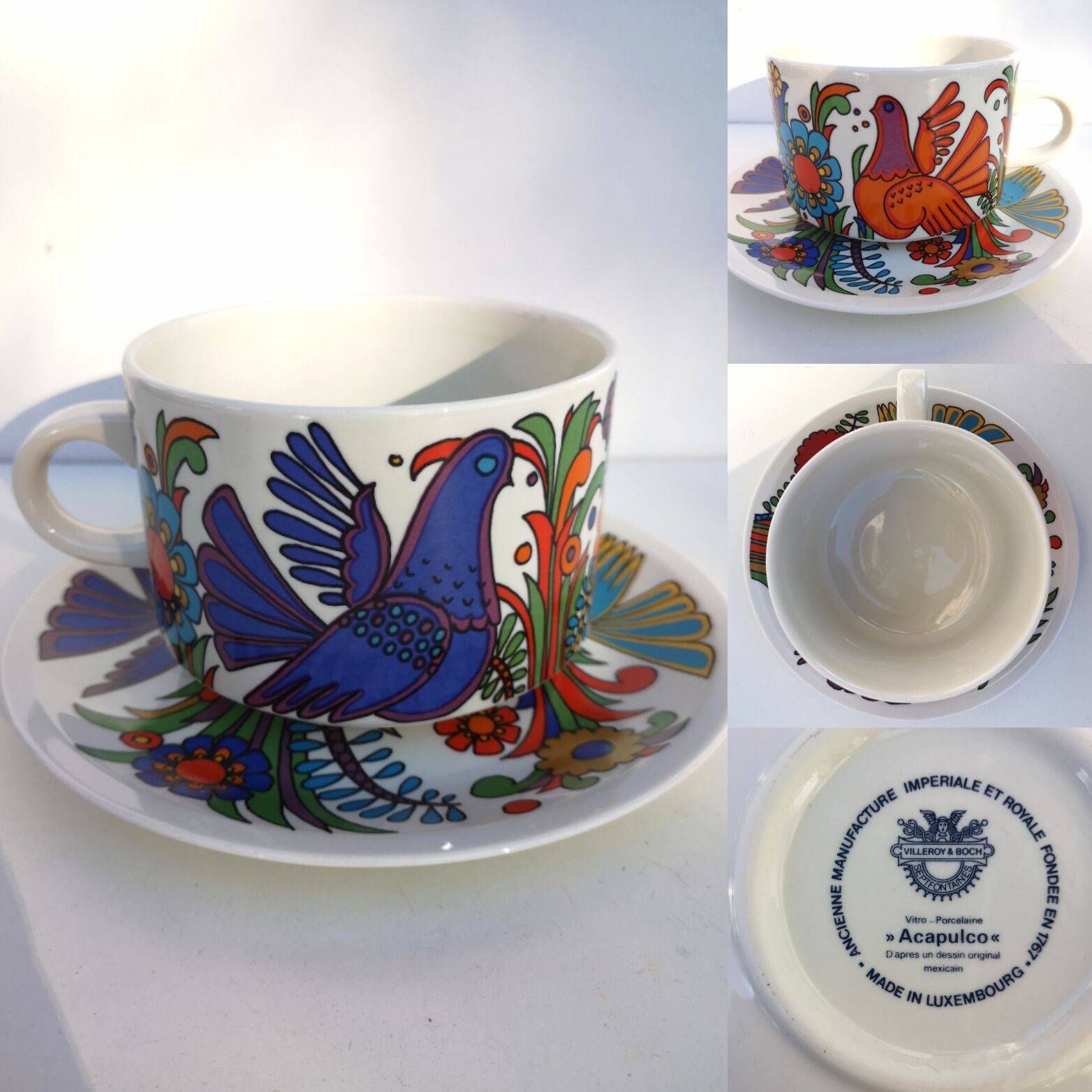 Acapulco Villeroy and Boch lunch set