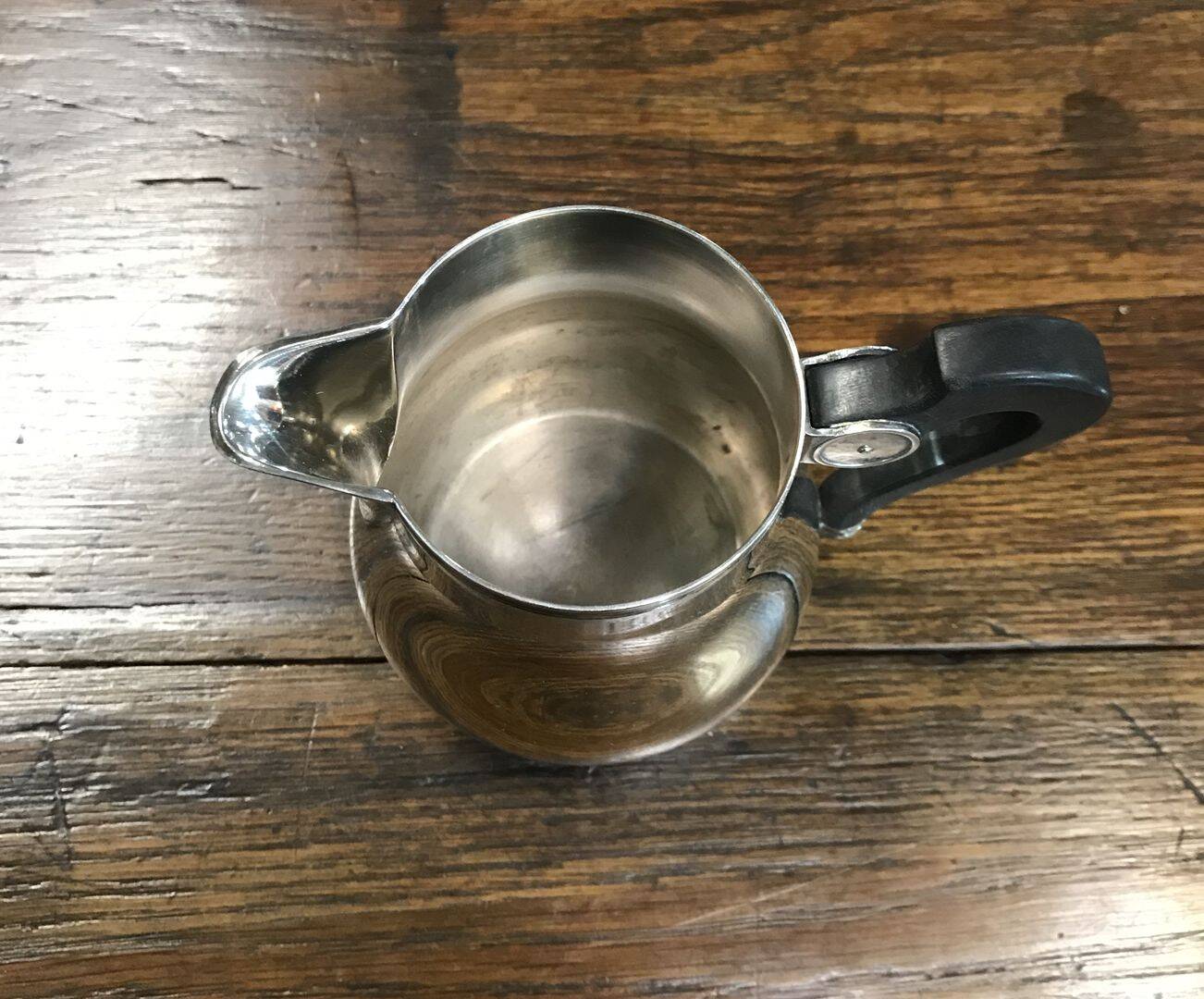 Silver-plated milk jug, Ercuis