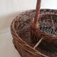 Rattan bottle and glass holder