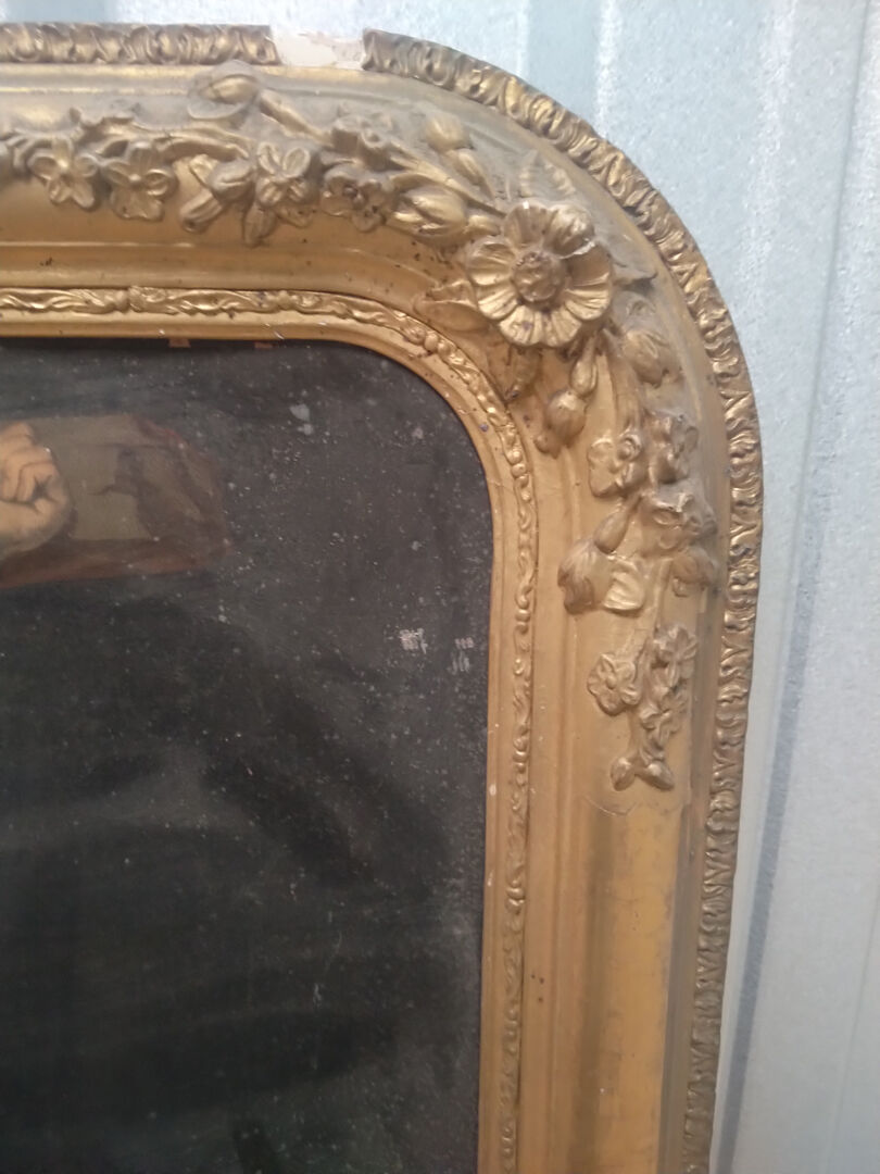 Vintage frame with rounded corners