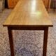 Table formica imitation wood, vintage, 70s