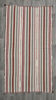 Tapis de chanvre rayé, 148x269cm