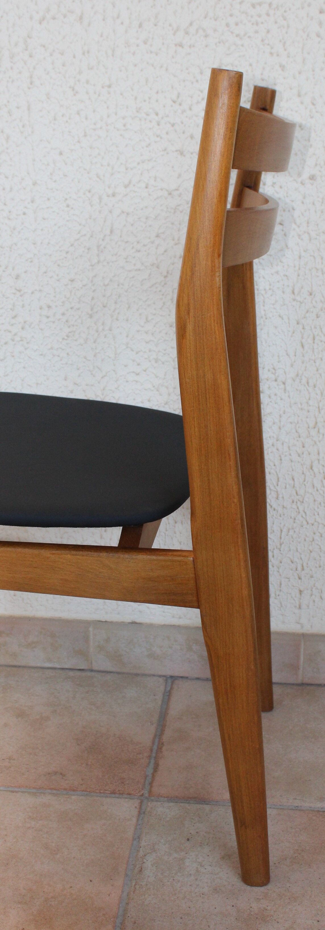 Paire de chaises scandinaves vintage