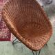 Rattan armchair Teun Velthuizen for Urotan 1950