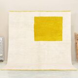 Traditional handmade Beni Ouarain rug