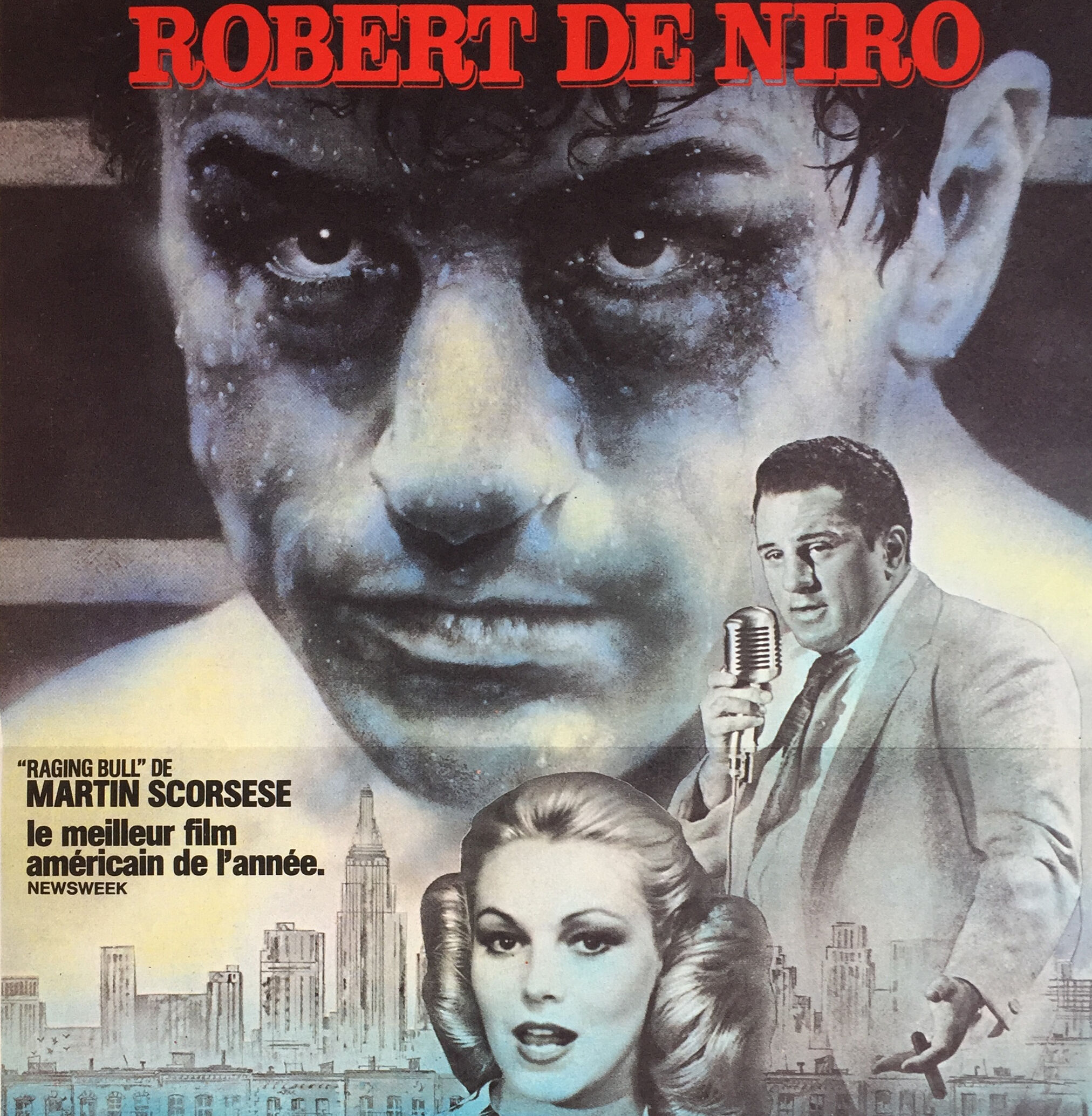Cinema poster "Raging Bull", 1980