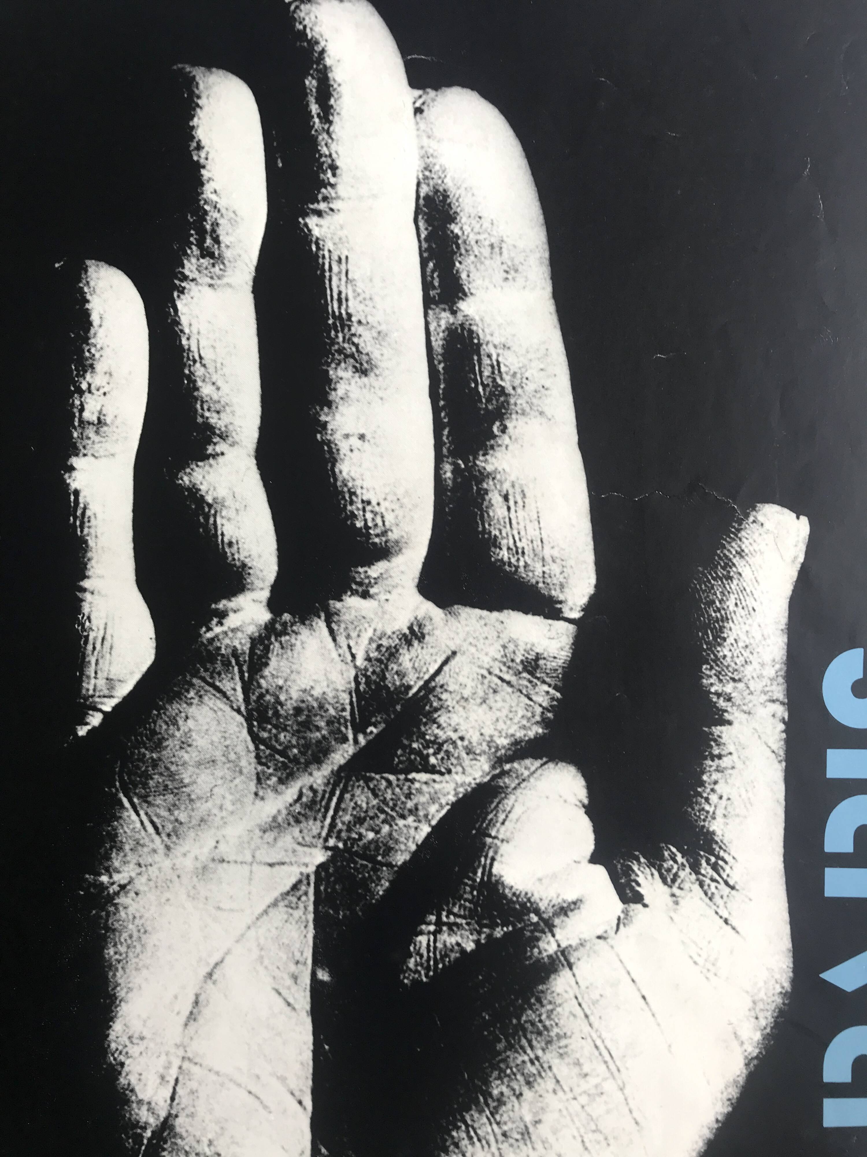 Original poster by roman cieslewicz, musée picasso paris, 1986