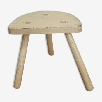 Wooden tripod stool