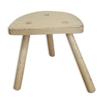 Tabouret tripode bois