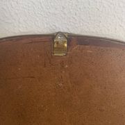 Miroir vintage 1960 rétroviseur asymétrique forme libre - 40 x 26 cm