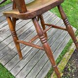 Paire de chaises de ferme anglaises XIX e