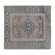 Vintage Turkish Oushak rug 183x193 cm