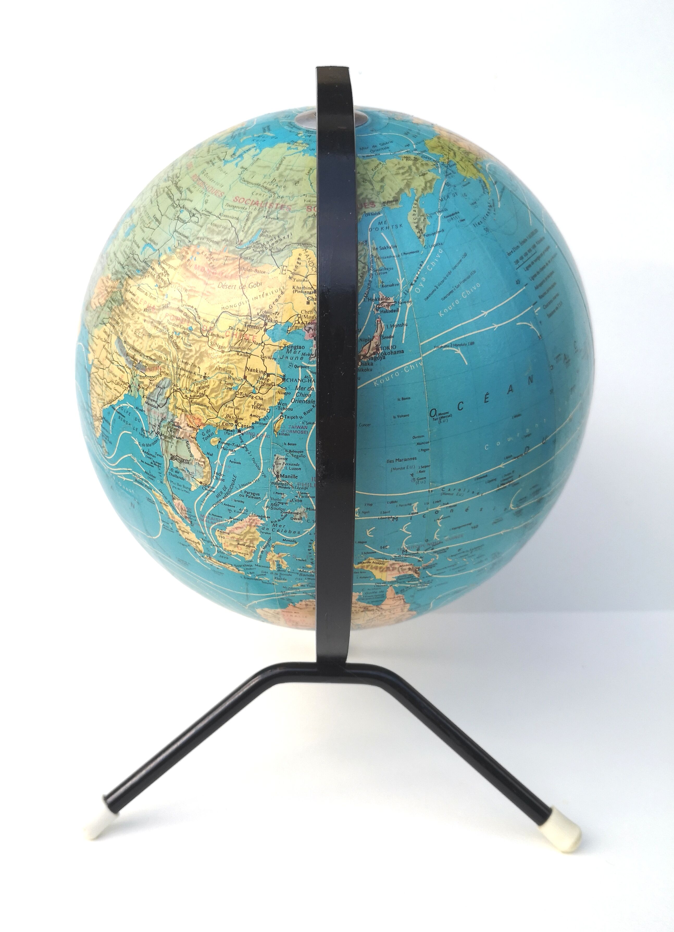 Terrestrial globe Taride 1971