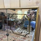 Large bistro mirror - Venetian Art Nouveau brasserie style