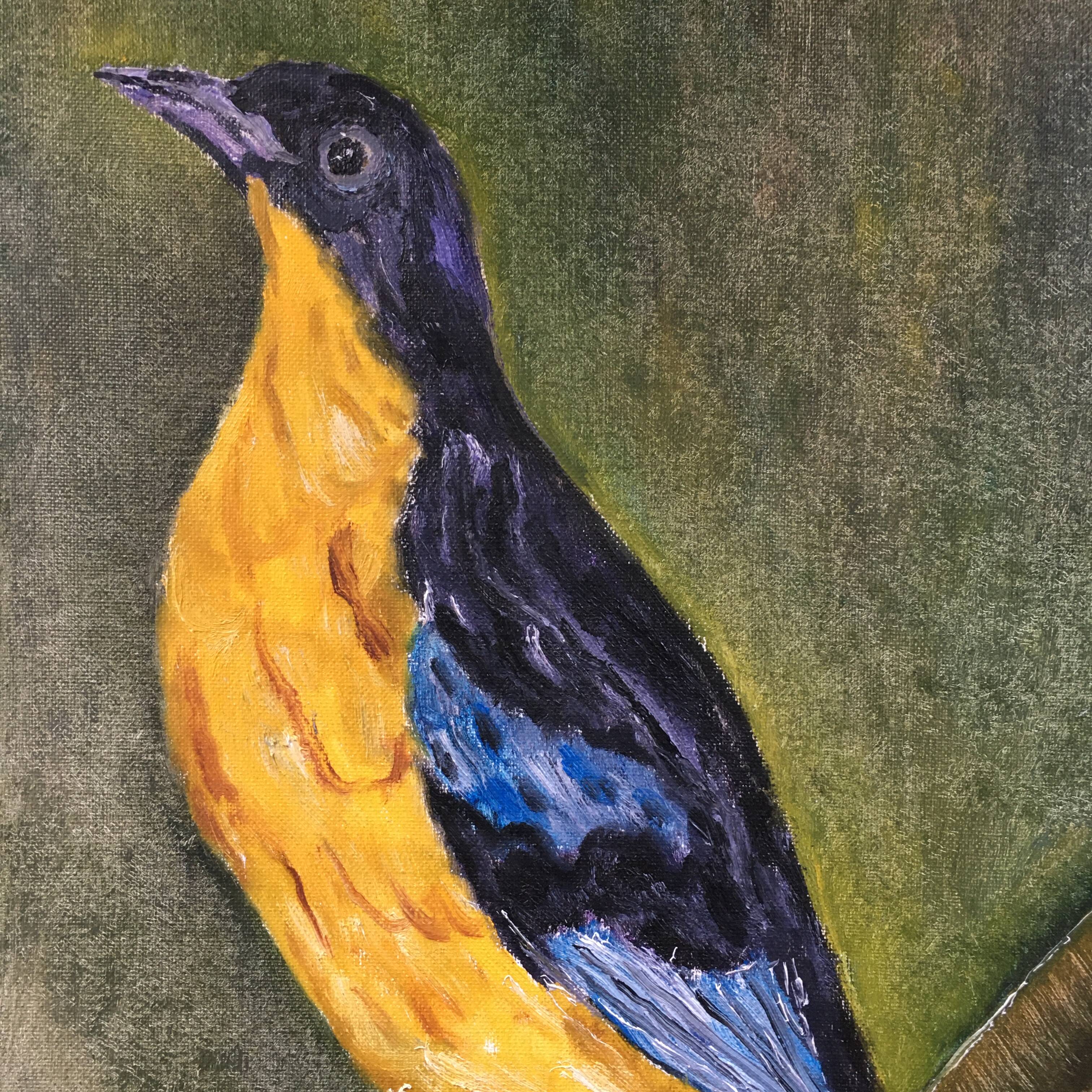 Painting the sparrow of Peru