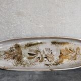 60s ceramic potter oval dish