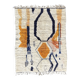 Tapis berbère Beni Ouarain M'rirt artisanal, Maroc