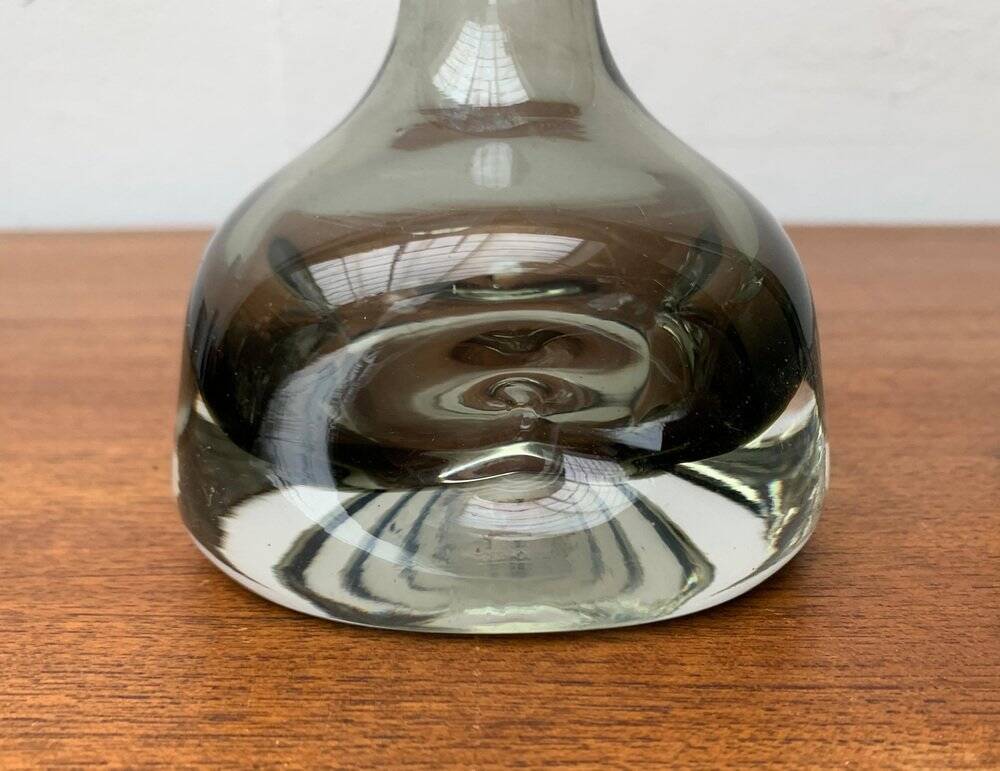 Vases en verre allemands du milieu du siècle de Gral, années 1960, ensemble de 2