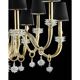 Modern Venetian “Rostrato” Murano Glass Chandelier