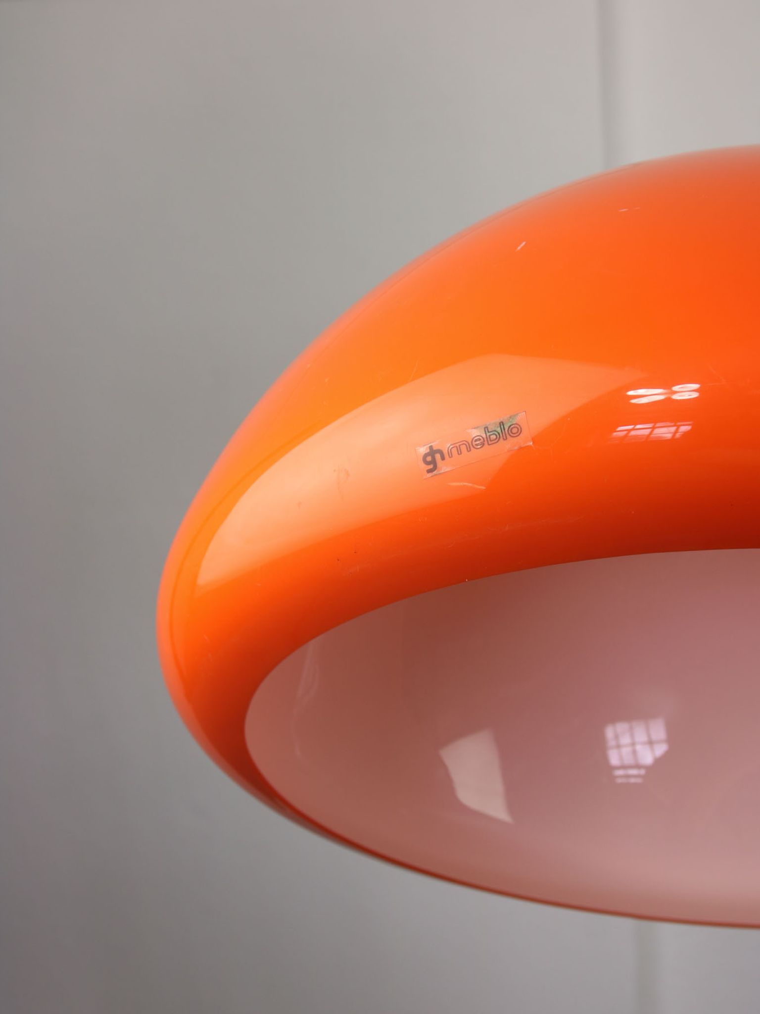 Lampe Cabras par Luigi Massoni pour Guzzini, années 1960