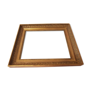 cadre en bois doré époque