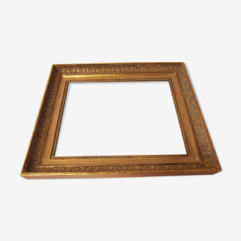 Empire-era gilded wooden frame