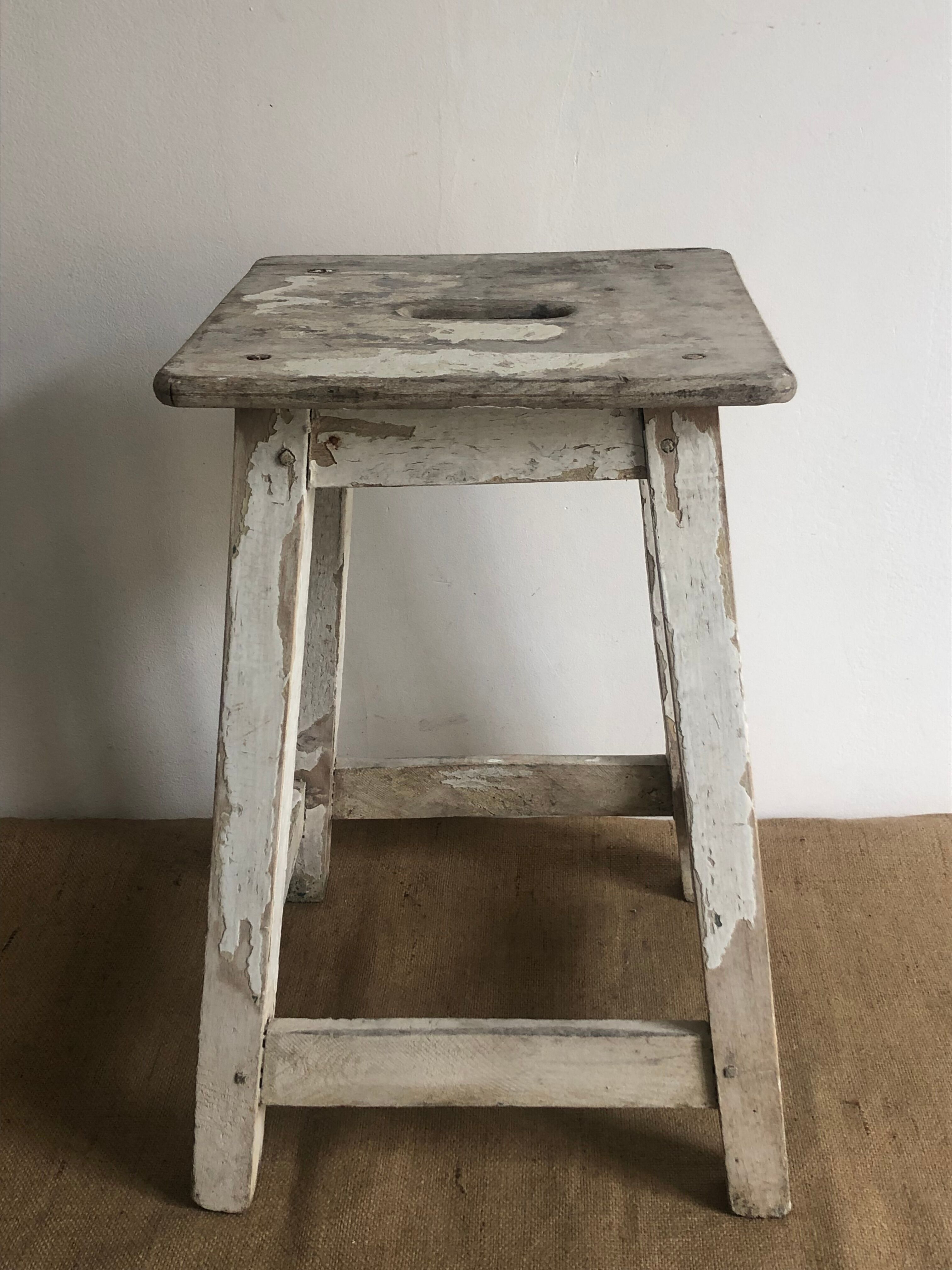 Old workshop stool