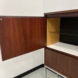 African rosewood drink cabinet, circa 1950