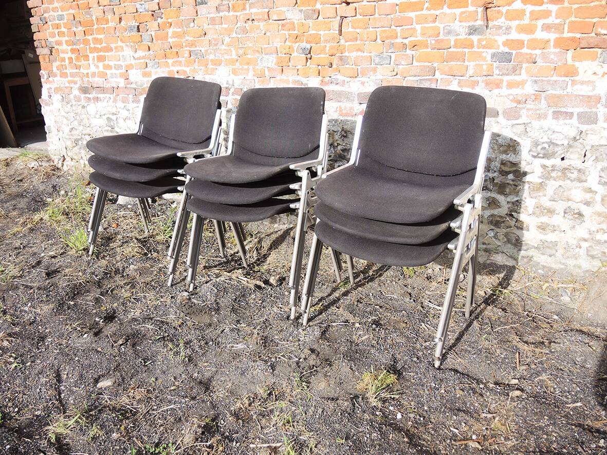 Antique DSC 106 Piretti-Castelli Chairs