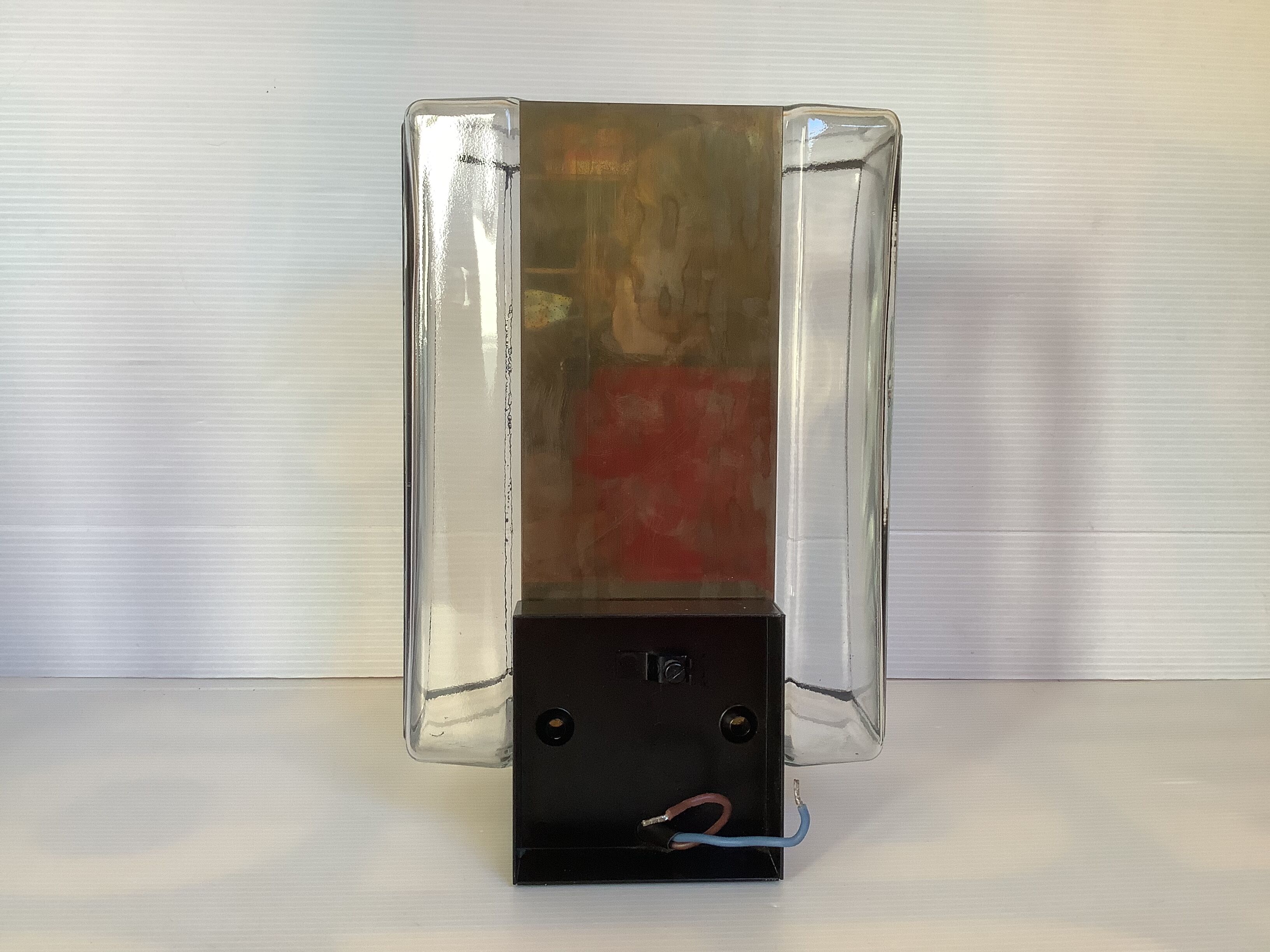 Limburg Glashutte modernist wall light