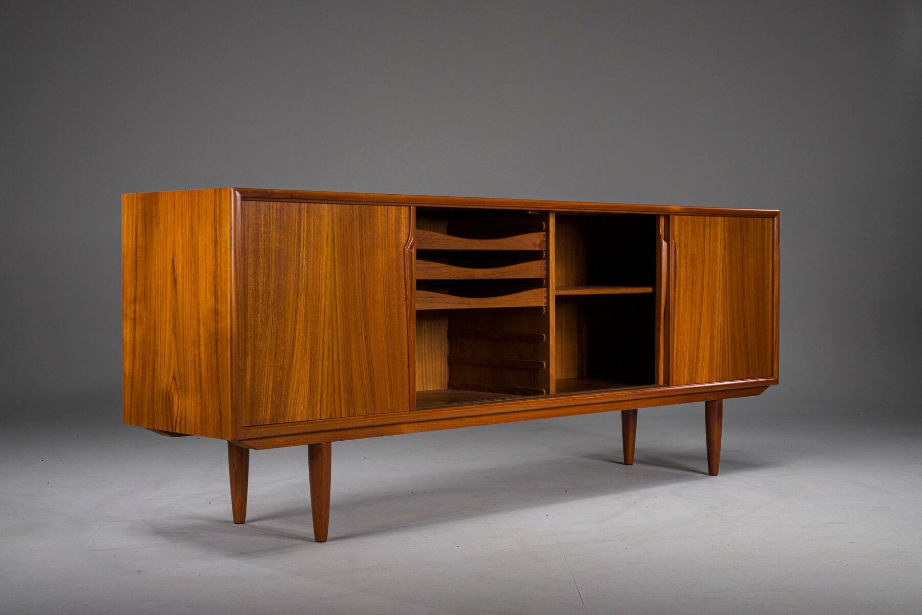 Vintage Danish teak sideboard by Axel Christiansen for Aco Møbler, 1960s