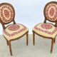 Pair of Louis XVI style chairs