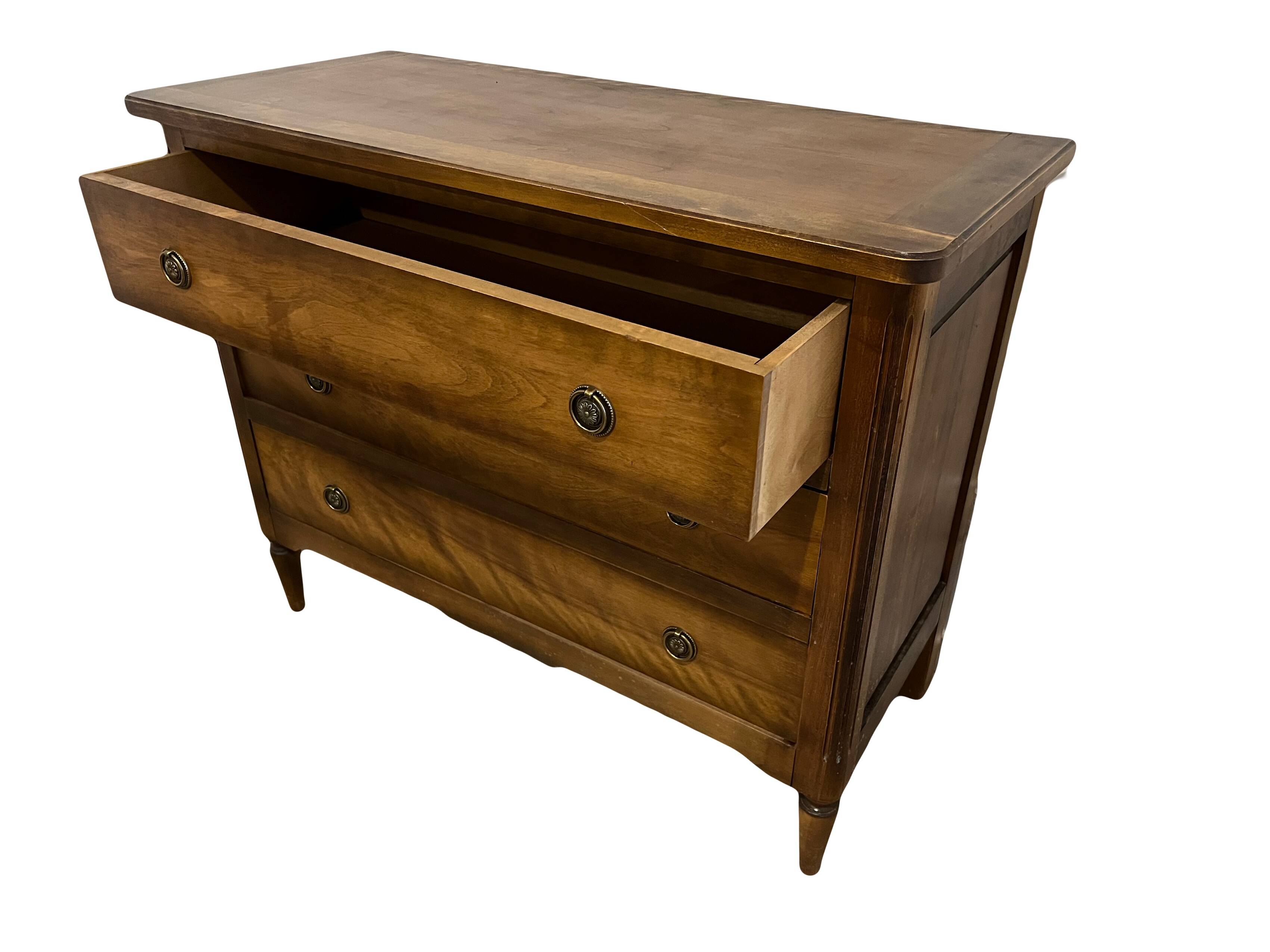 Louis XVI style 3-drawer chest of drawers