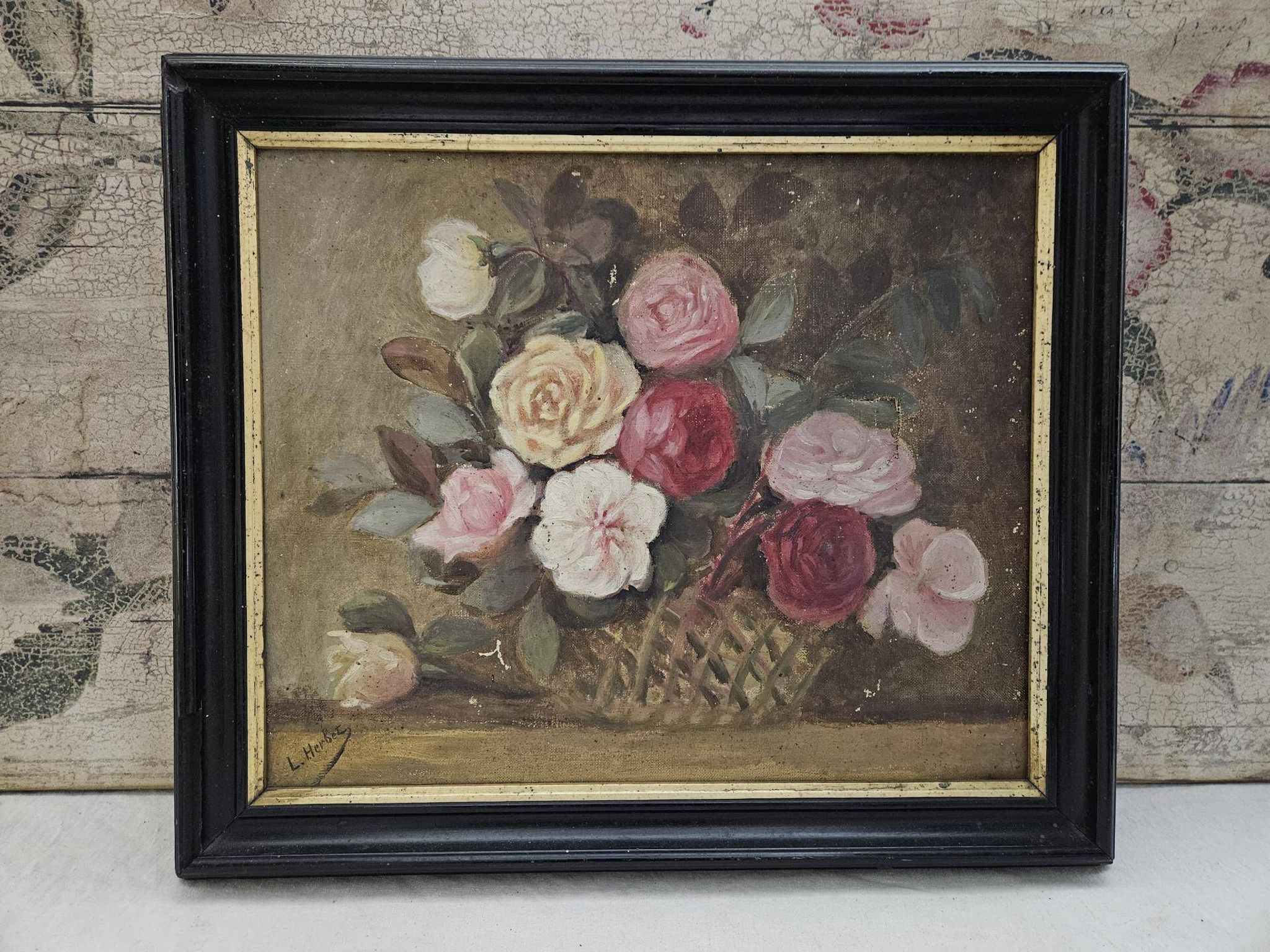 Rose Bouquet Painting