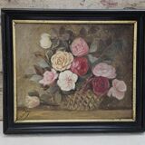 Rose Bouquet Painting