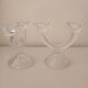 Set of 2 double candle holders