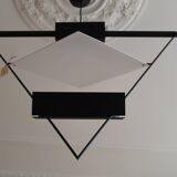 Geometric suspension pendant by Mario Botta for Artemide
