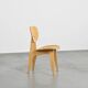 Suite of 4 3221 chairs by Jenzo Sakakura for Tendo Mokko, design 1950