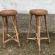 Pair vintage stools