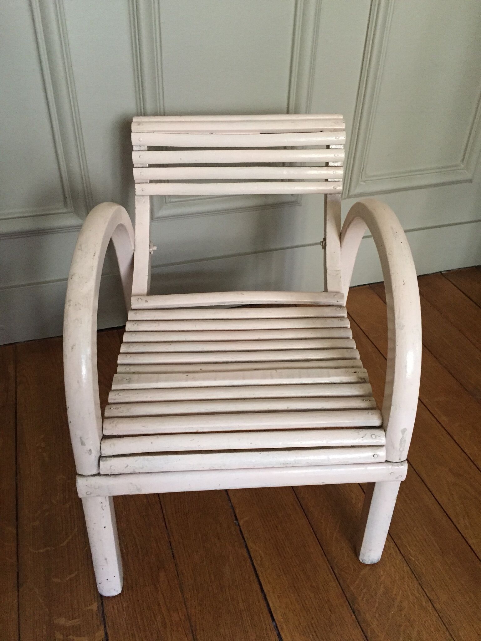 Pair of old children's chairs
