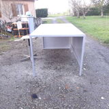 Industrial iron desk and Chair