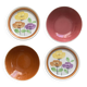 Set of 4 Vintage Salins and Sarreguemines plates