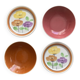 Set de 4 assiettes Vintage Salins et Sarreguemines
