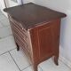 Meuble bas travailleuse chêne massif vintage commode