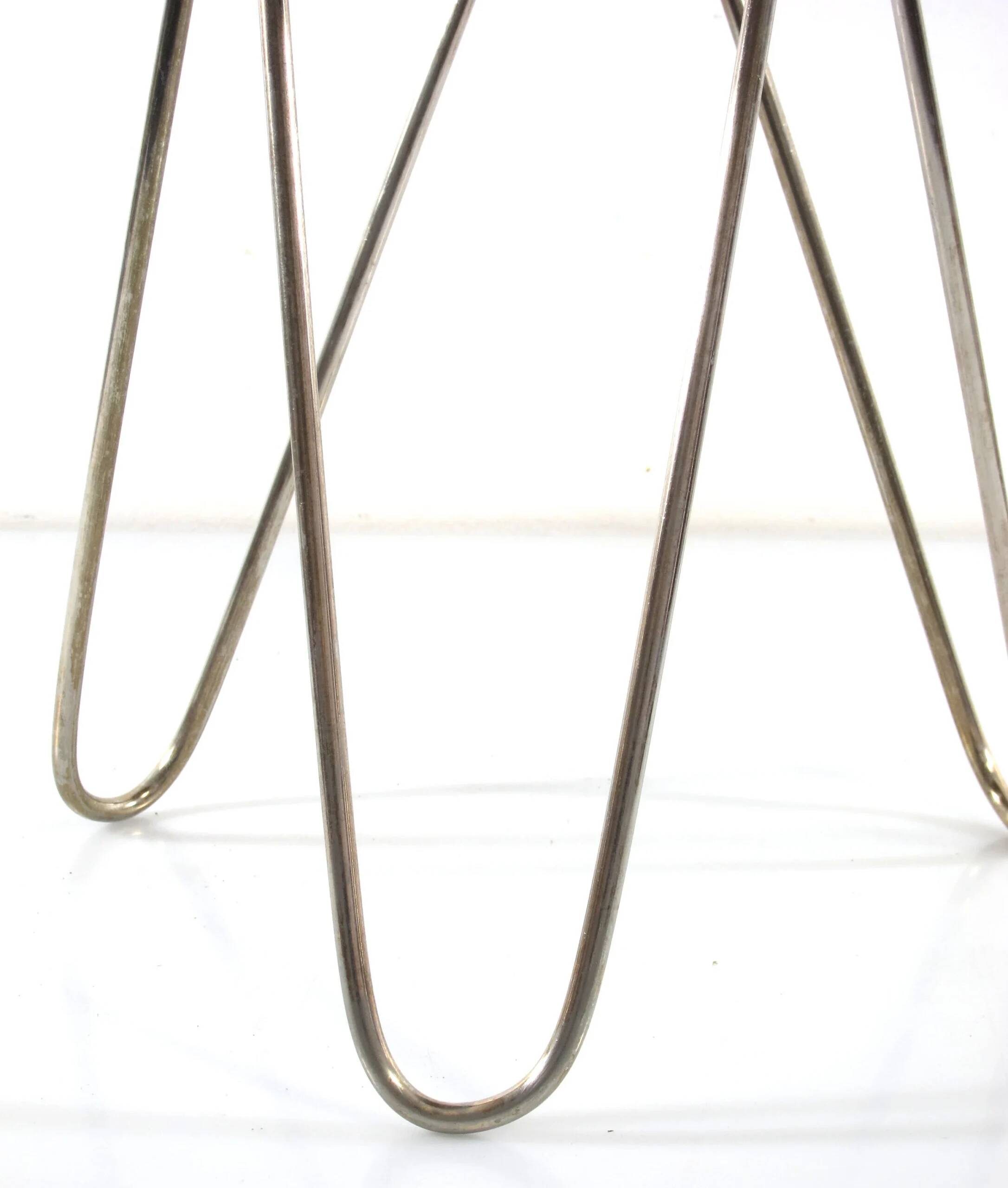 Bronze mid-century vintage stool – 1950s / 1960s