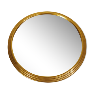 Plateau miroir doré