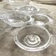 Vintage fruit salad set in glass, bowls and salad bowl